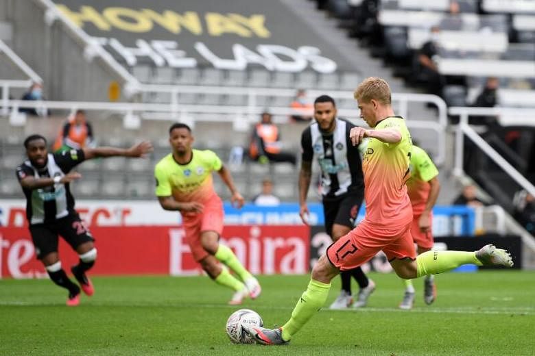Sepak Bola: Man City melaju melewati Newcastle ke semifinal Piala FA post thumbnail image